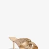 Alessia Metallic Mule Sandal Alessia Metallic Mule Sandal