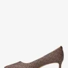 Alina Flex Signature Logo Kitten Heel Pump