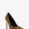 Amara Leopard Print Calf Hair Pump