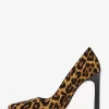 Amara Leopard Print Calf Hair Pump