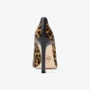 Amara Leopard Print Calf Hair Pump
