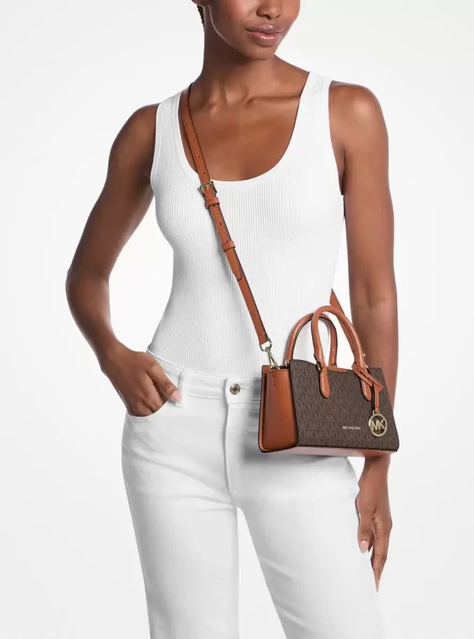 Arden Small Signature Logo Messenger Bag Arden Small Signature Logo Messenger Bag