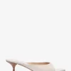 Arianna Crocodile Embossed Leather Mule Arianna Crocodile Embossed Leather Mule