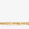 Astor Link Large Precious Metal-Plated Brass Necklace