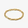 Astor Link Precious Metal-Plated Brass Bracelet Astor Link Precious Metal-Plated Brass Bracelet