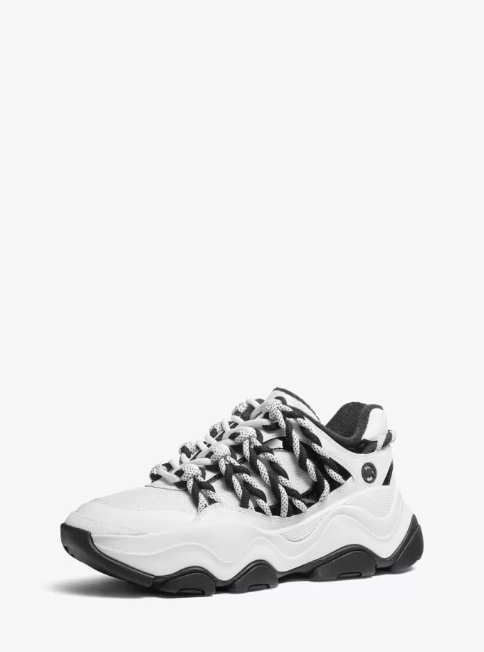 Atlas Cord Mesh and Leather Trainer Atlas Cord Mesh and Leather Trainer