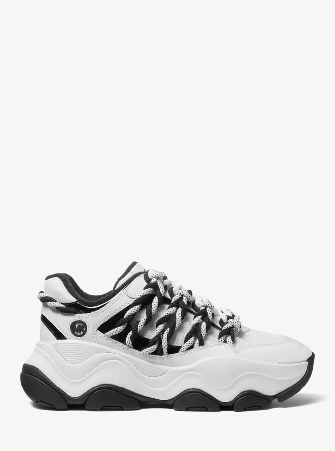 Atlas Cord Mesh and Leather Trainer Atlas Cord Mesh and Leather Trainer