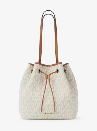 Avery Medium Signature Logo Bucket Tote Bag