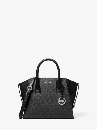 Avril Small Signature Logo Satchel
