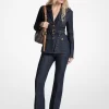 Belted Denim Blazer Belted Denim Blazer