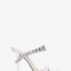 Bianca Embellished Metallic Leather Sandal Bianca Embellished Metallic Leather Sandal