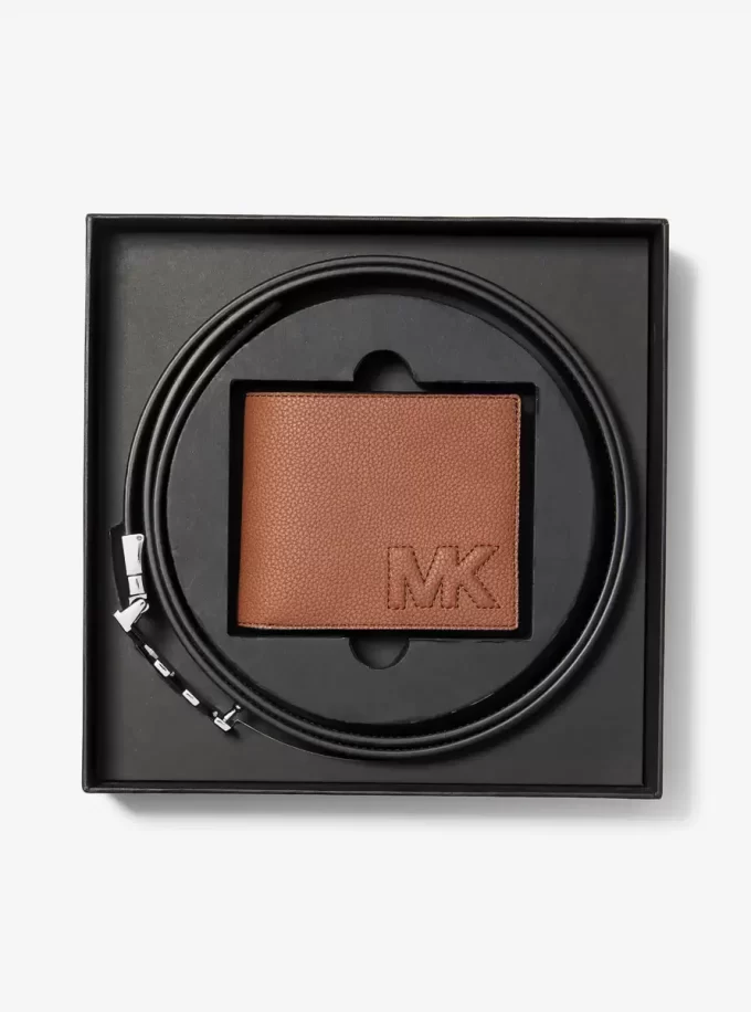 Billfold Wallet and Belt Gift Set