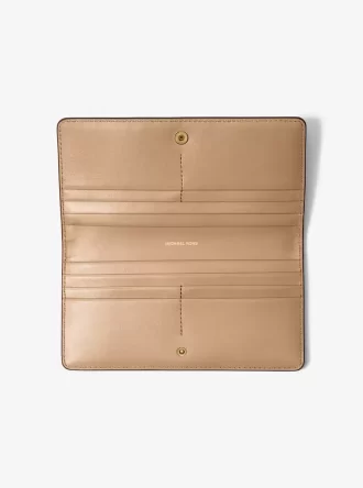 Bryant Large Pebbled Leather Snap-Front Wallet