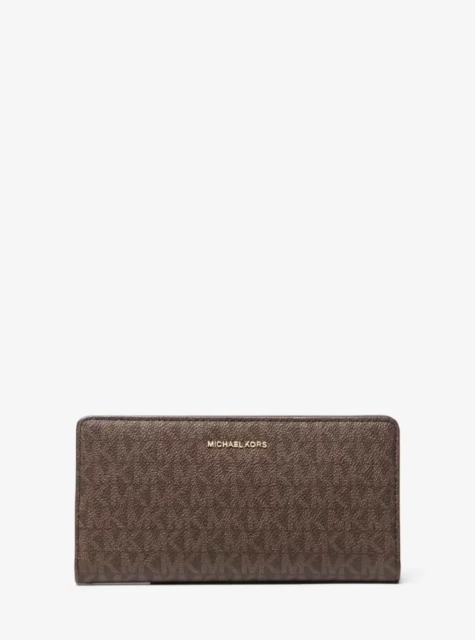 Bryant Large Signature Logo Snap-Front Wallet