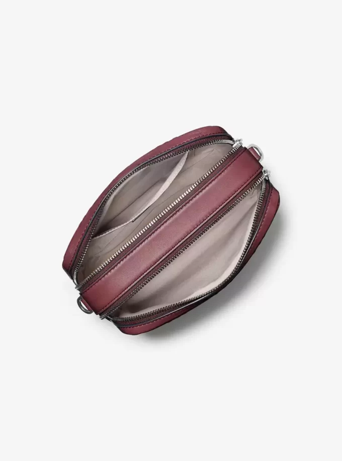 Bryant Medium Burnished Leather Camera Crossbody Bag Bryant Medium Burnished Leather Camera Crossbody Bag