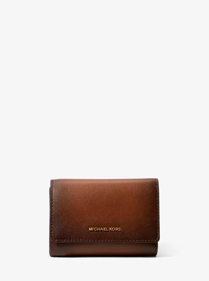 Bryant Medium Burnished Leather Wallet Bryant Medium Burnished Leather Wallet