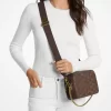 Bryant Medium Logo Embossed Burnished Leather Crossbody Bag Bryant Medium Logo Embossed Burnished Leather Crossbody Bag
