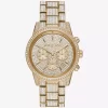 Bryant Pavé Gold-Tone Watch Bryant Pavé Gold-Tone Watch