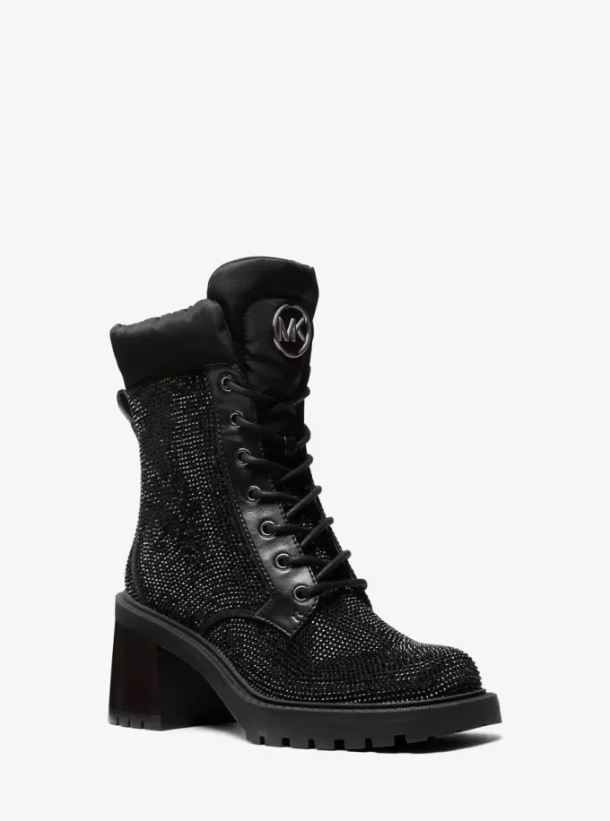 Cade Embellished Combat Boot