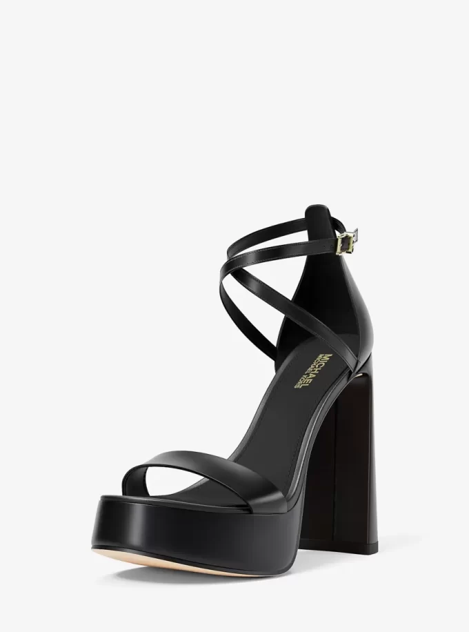 Cami Leather Platform Sandal