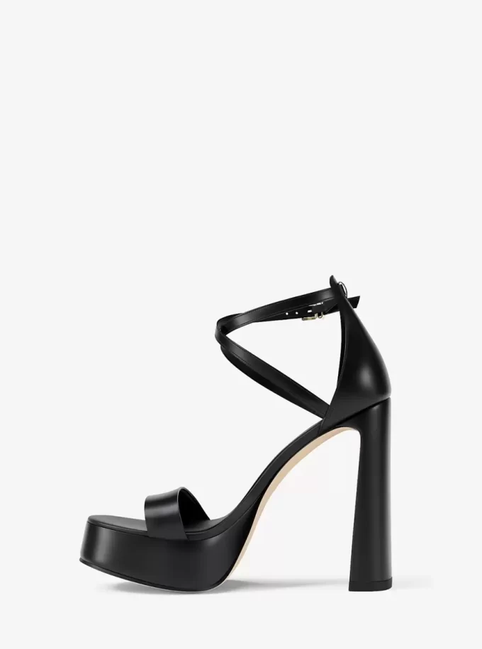 Cami Leather Platform Sandal