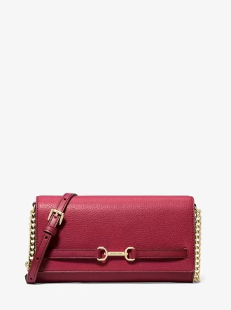 Carson Large Pebbled Leather Convertible Crossbody Bag