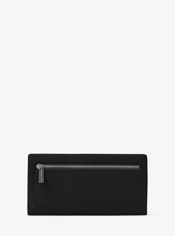 Carson Large Pebbled Leather Wallet