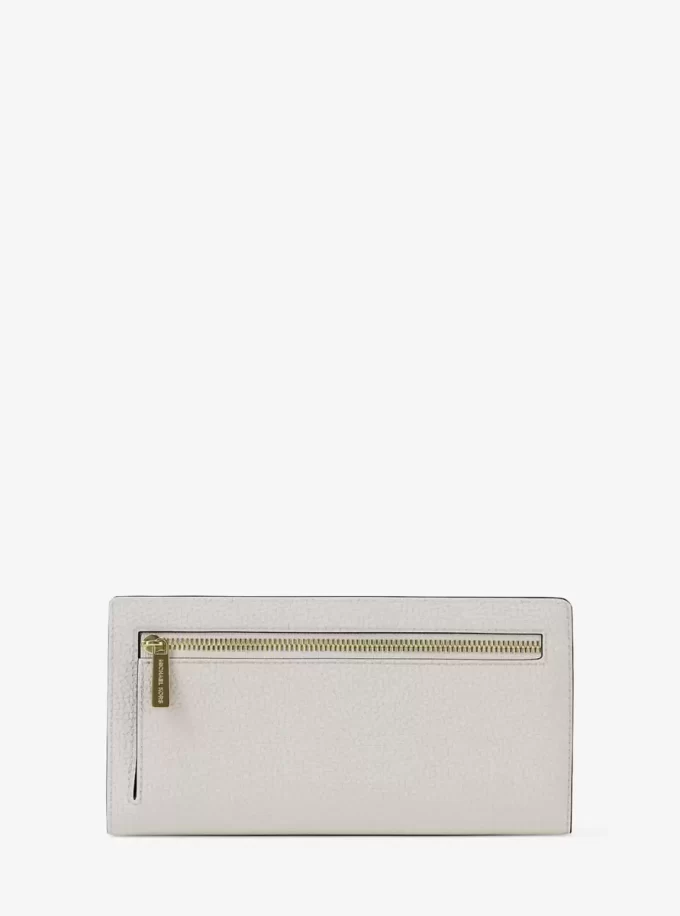 Carson Large Pebbled Leather Wallet