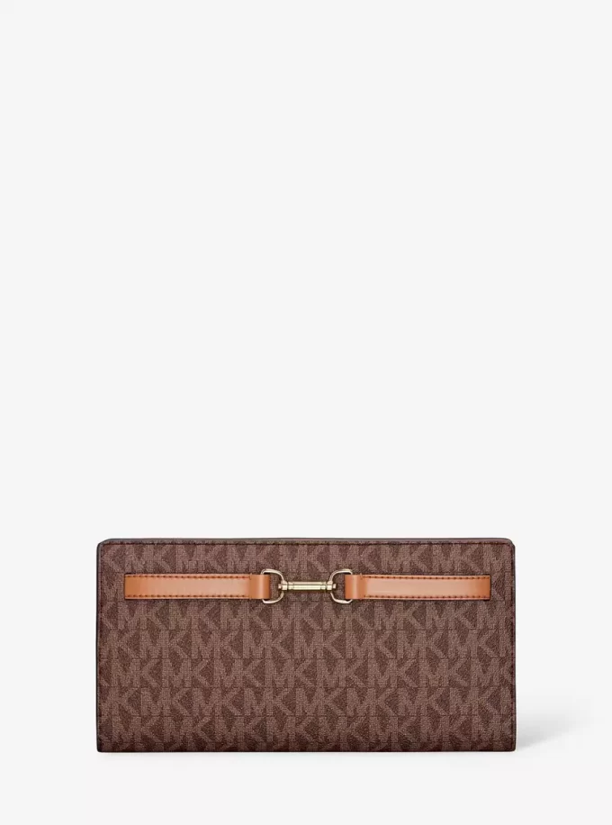 Carson Large Signature Logo Wallet Carson Large Signature Logo Wallet