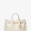 Carson Small Pebbled Leather Satchel