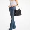 Christina Large Pebbled Leather Shoulder Bag