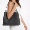 Christina Large Signature Logo Shoulder Bag Christina Large Signature Logo Shoulder Bag