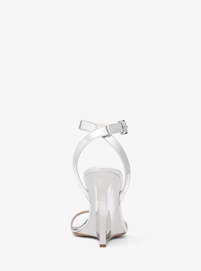 Claudia Specchio Leather Wedge Sandal Claudia Specchio Leather Wedge Sandal