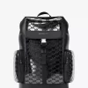 Cooper Medium Metallic Logo Debossed Backpack