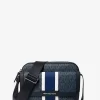 Cooper Medium Signature Logo Stripe Camera Crossbody Bag