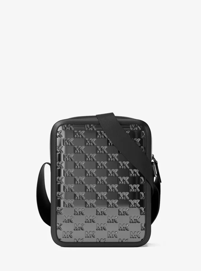 Cooper Metallic Logo Debossed Flight Bag Cooper Metallic Logo Debossed Flight Bag