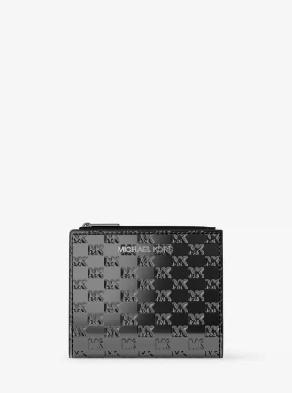 Cooper Metallic Logo Debossed Wallet