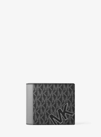 Cooper Signature Logo Billfold Wallet With Passcase