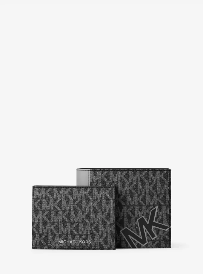 Cooper Signature Logo Billfold Wallet With Passcase