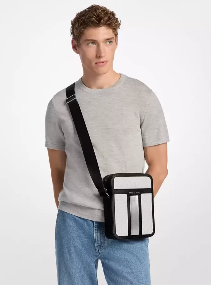 Cooper Signature Logo Stripe Flight Bag