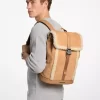 Cooper Suede and Sherpa Backpack