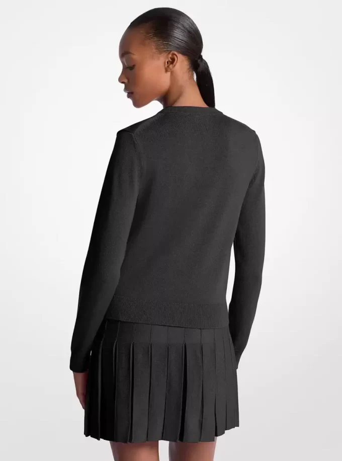 Cotton Blend Cardigan Cotton Blend Cardigan