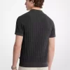 Cotton Knit Zip Polo Shirt Cotton Knit Zip Polo Shirt