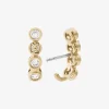 Cubic Zirconia Climber Earrings