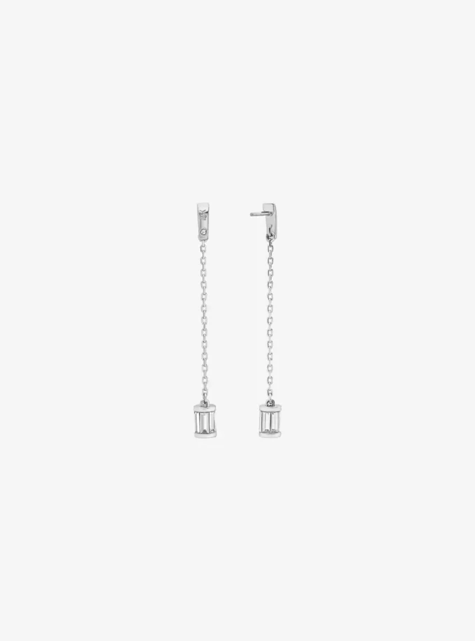 Cubic Zirconia Drop Earrings