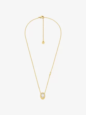 Cubic Zirconia Pendant Necklace