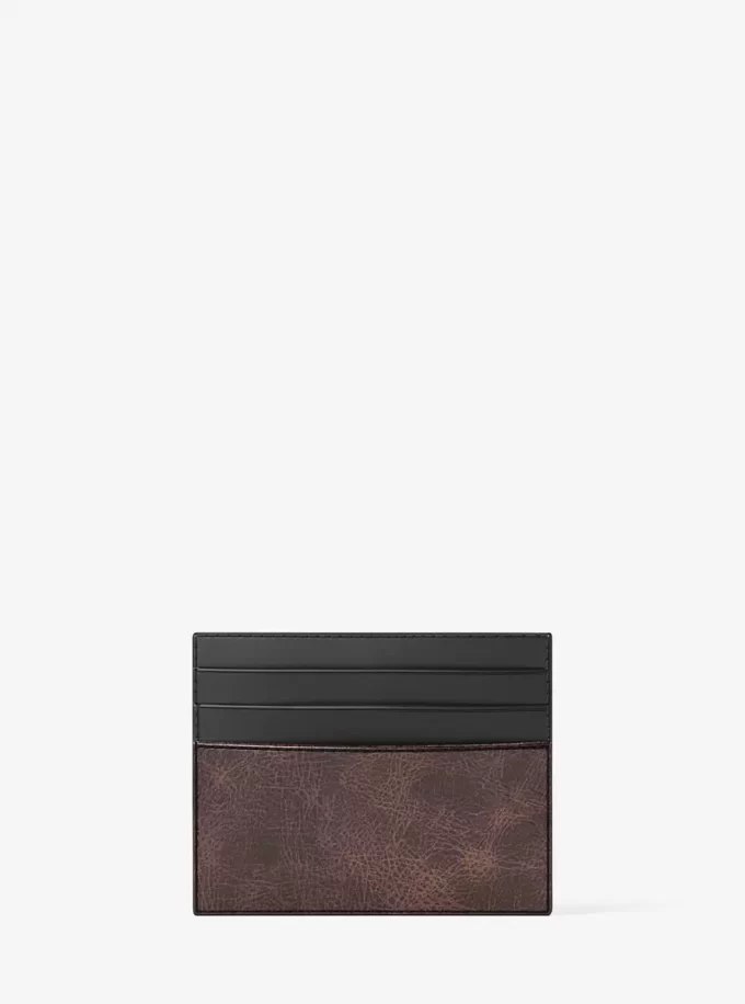 Cyrus Burnished Tall Card Case Cyrus Burnished Tall Card Case
