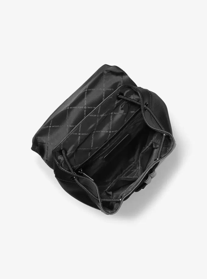 Cyrus Pebbled Leather Backpack