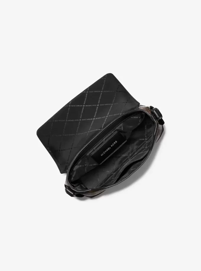 Cyrus Small Snake Embossed Crossbody Bag