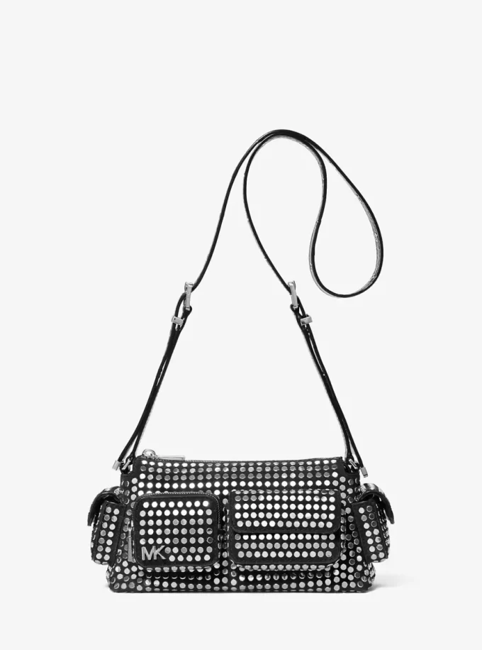 Dakota Small Studded Suede Shoulder Bag Dakota Small Studded Suede Shoulder Bag